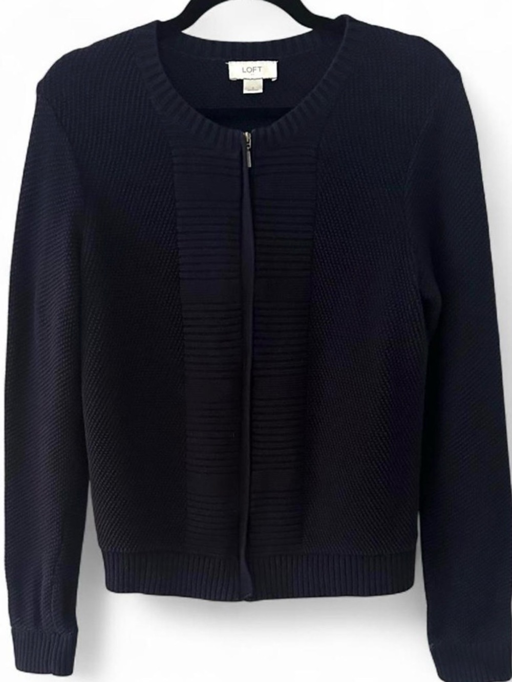 Anne Taylor LOFT Navy Cardigan- Size S